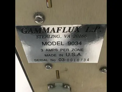 USED GAMMAFLUX 9034