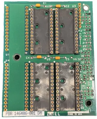 NEW LOT OF 5 INTEL PBA 146406-001 ADDER CARD PCB CIRCUIT BOARDS