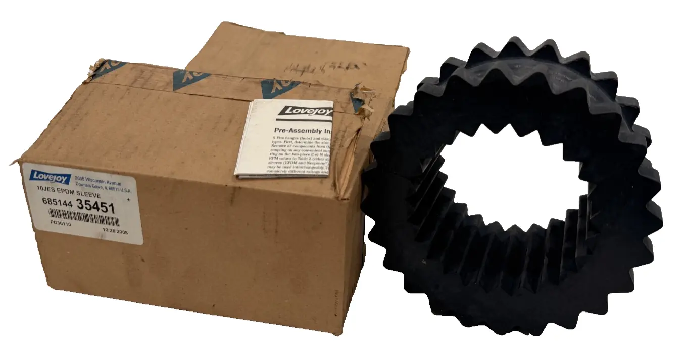 NEW LOVEJOY 10JES EPDM 685144 35451 SLEEVE