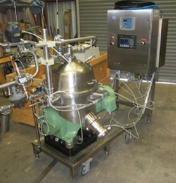 Westfalia SB 7-06-076 clarifier centrifuge, 316SS.