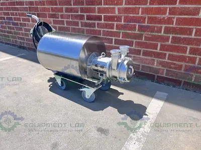 NEW GEA GEA HILGE SIPLA 52.1 SELF-PRIMING HYGIENIC CENTRIFUGAL PUMP 140 GPM 15HP MOTOR