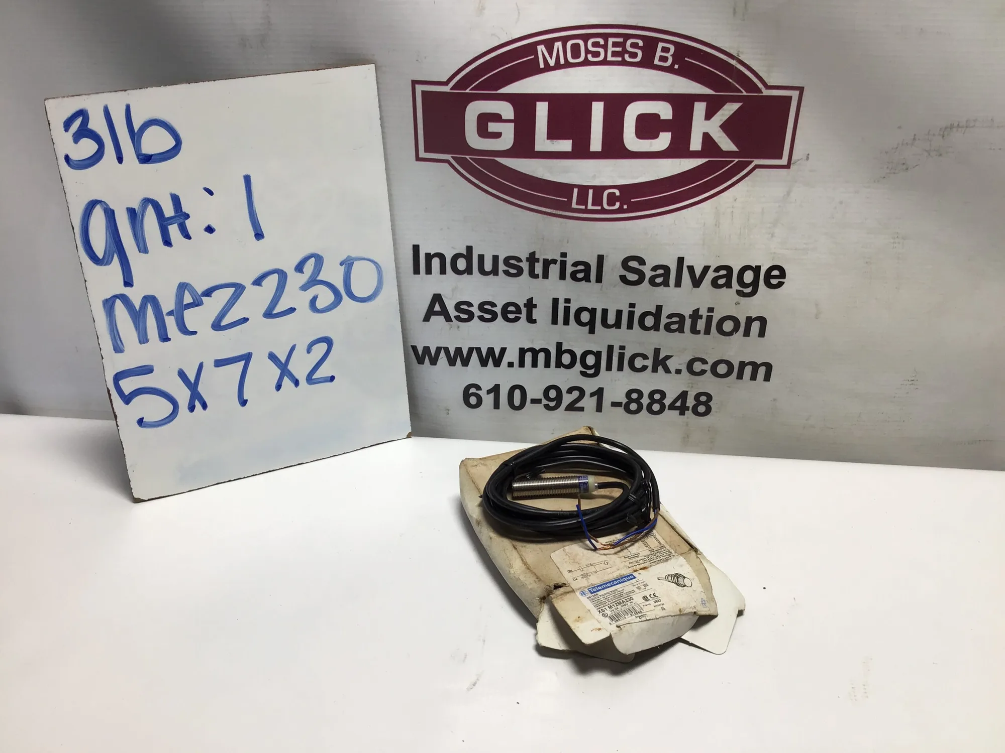Telemecanique M12MA230 PROXIMITY SWITCH