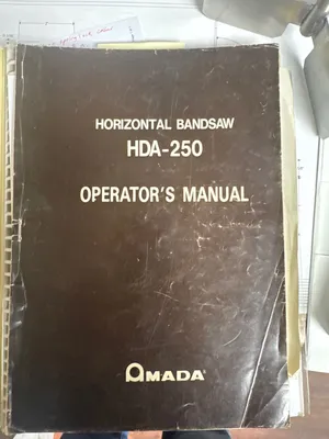 AMADA HDA-250 Saws, Horizontal Bandsaws | Gulf Coast Machinery (7)