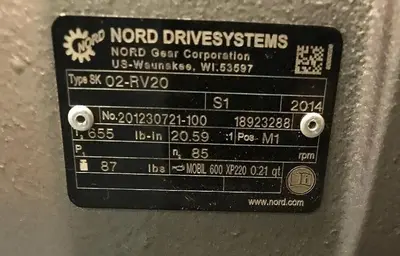 New | in-Stock NORD SK02-RV20 Speed Reducers | Surplus Asset Holdings #1204351