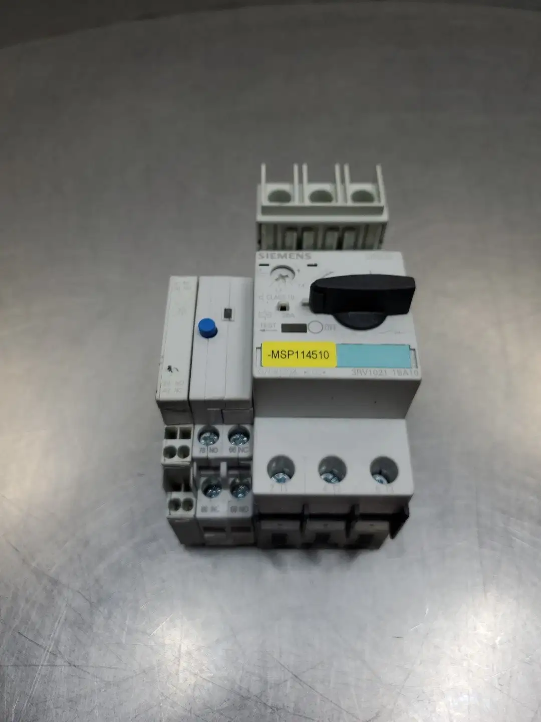 USED Siemens 3RV1021-1BA10 Motor Starter Protector, 2 Amp
