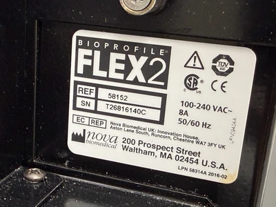 Used Nova Biomedical 58152 Cellular Analysis Systems Missouri US | BioLabTek #1464022