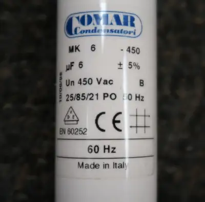USED COMAR CONDENSATORI MK 6-450