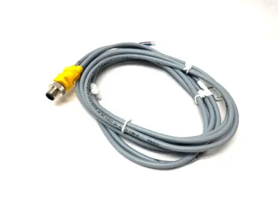 New | in-Stock Turck Splitter Junction Cordset M12 4-Pin to Dual Pigtail Connector Accessories Michigan US | Maverick Industrial Sales #1483138