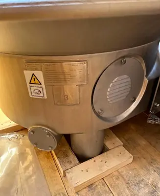 Westfalia MSE 500-48-777 cold milk skimmer, 316SS.