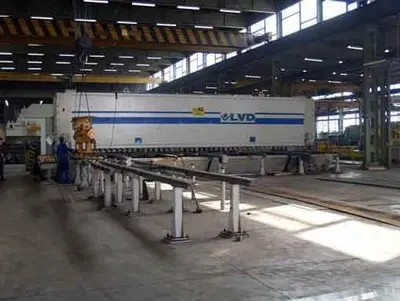Used LVD MVSB 12000 X 20 Power Squaring Shears (Inch) Georgia US | Shub Machinery #746081