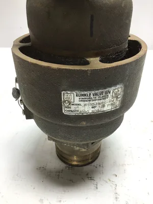 Kunkle 6182JHM01-KM Brass Safety Relief Valve 2″NPT 150 PSIG
