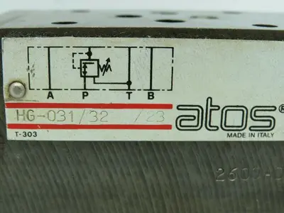 Atos HG-031/32/23 Pressure Reducing Valve
