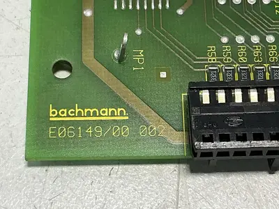 USED BACHMANN E06149/00 002 CA16/P2.5S