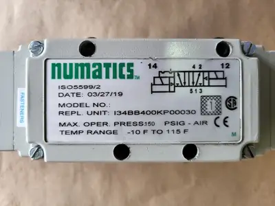 NEW NUMATICS I34BB400KP00030