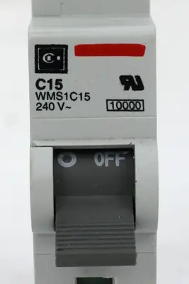 USED CUTLER-HAMMER WMS1C15 C15