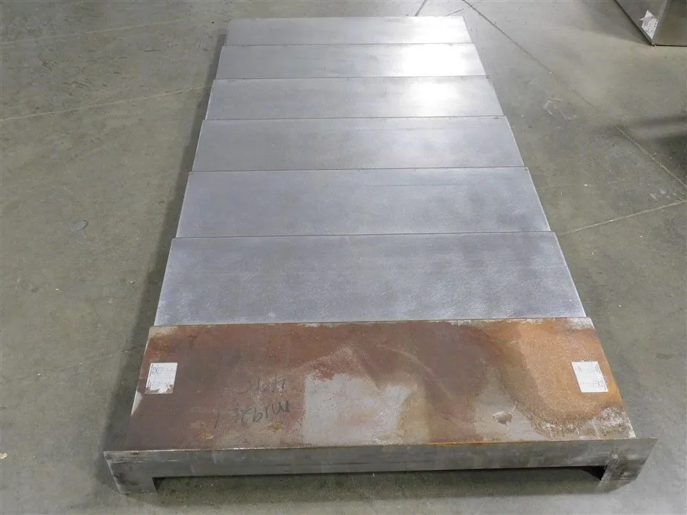 Hennig 908541 Flat Telescopic Steel Cover 89" Total Length Used