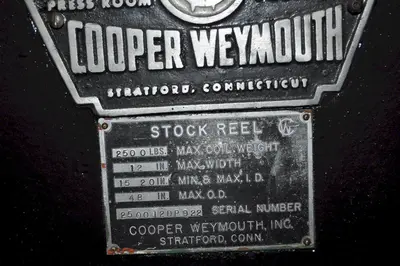 2500 LB X 18" CWP DOUBLE END REEL