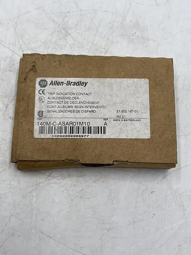 New | in-Stock ALLEN-BRADLEY ALLEN-BRADLEY  140M-C-ASAR01M10 SER A Circuit Breakers | ND Industrial Surplus #1214580