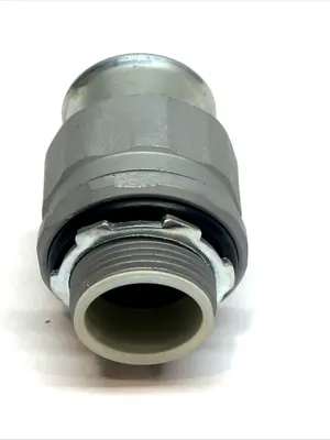 USED APPLETON ELECTRIC LIQUIDTIGHT CONNECTOR 1-1/4" TYPE A LFNC INSULATED LOT OF 2