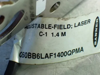 Used BANNER Q60BB6LAF1400QPMA Photoelectric Sensors Ohio US | HGR 24 #1069543