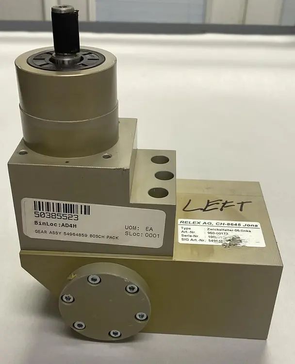 New | in-Stock RELEX AG 54964859 Speed Reducers | Surplus Asset Holdings #1204398