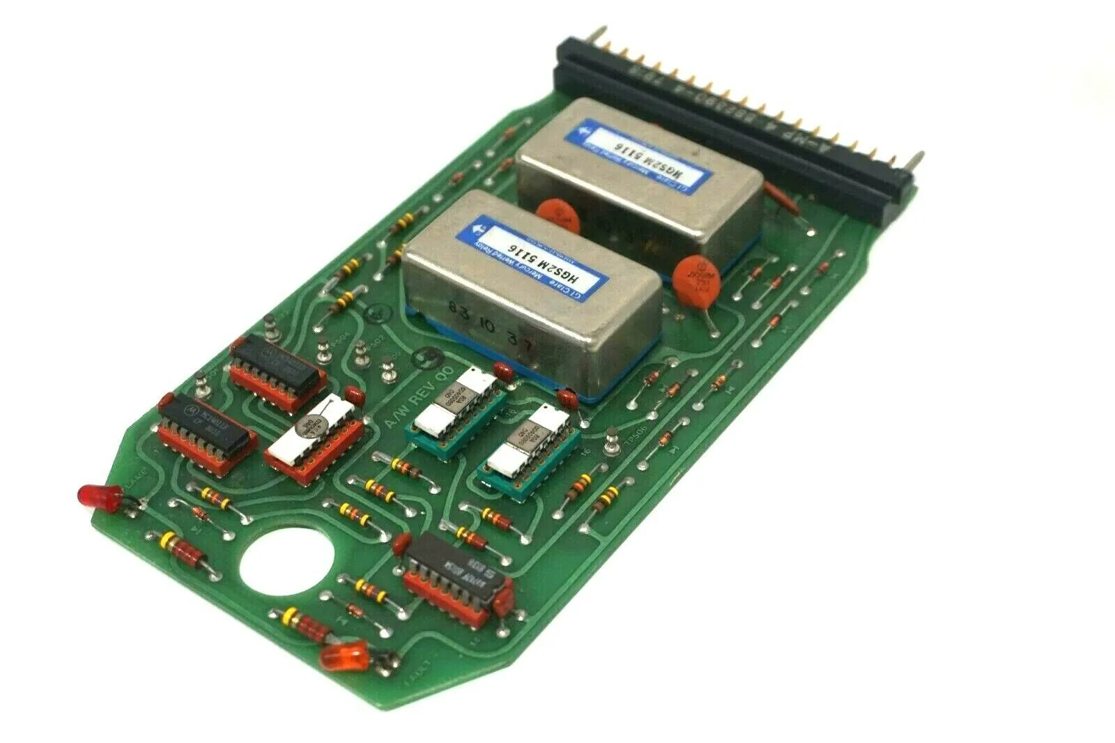 USED ALSTOM D-984-0581 FLAME & FAULT ALARM BOARD D9840581