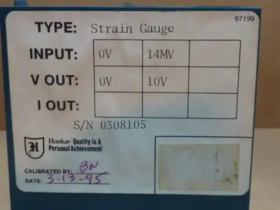 USED HUNKAR LABS 60463