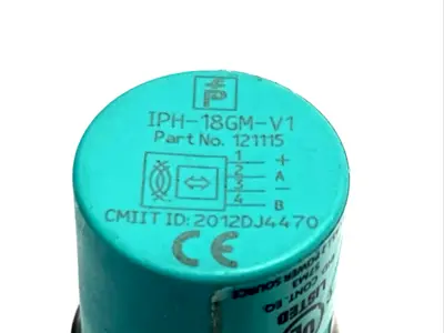 Used Pepperl+Fuchs LF RFID Read/Write Device For IDENTControl, 121115 Sensors Michigan US | Maverick Industrial Sales #1410778