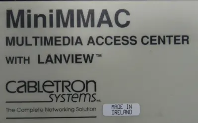 NEW CABLETRON MINIMMAC MULTIMEDIA ACCESS CENTER