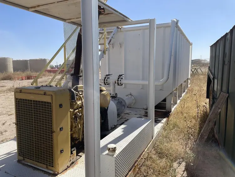 Used BX TANK SUPPLY 210BBL MIX PLANT Pugmill Mixing Plants US | Bx Tank Supply #1094553