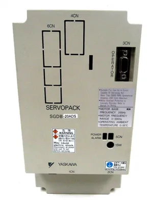 NEW YASKAWA ELECTRIC SGDB-20ADS SERVOPACK 200/230V 3 PHASE 12A 1.8 KW 2.41HP
