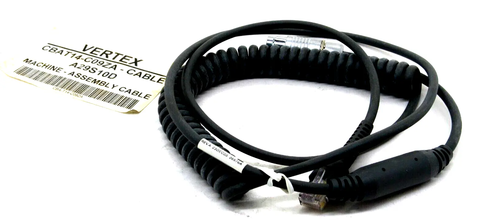 NEW VERTEX CBA-T14-C09ZA CABLE ASSEMBLY CBAT14C09ZA