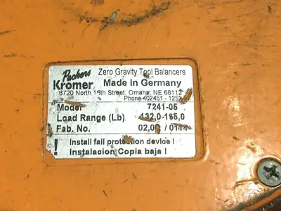 Used Packers Kromer 7241-05 Balancers Michigan US | Maverick Industrial Sales #1467883