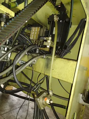 18” X .175”  X 8,000 LBS CWP MODEL #SFAC4-20 SPACE-SAVER AUTOMATIC DOUBLE END SERVO COIL FEED LINE: STOCK #22215