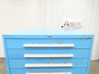 Nu-Era Tool Storage Cabinet Modular 8 Drawer 45x28x61" Stanley Vidmar Lista