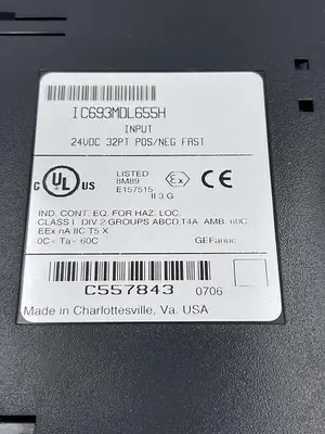 USED GE GE IC693MDL655H