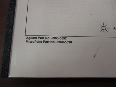 USED AGILENT TECHNOLOGIES Does Not Apply