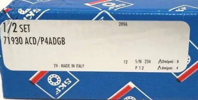NEW SKF 71930 ACD/P4ADGB BALL BEARING 71930ACDP4ADGB