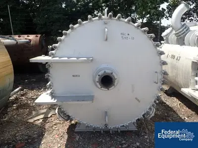 USED Alfa Laval 1,950 Sq Ft Alfa Laval Spiral Heat Exchanger, 304 S/S, 80#