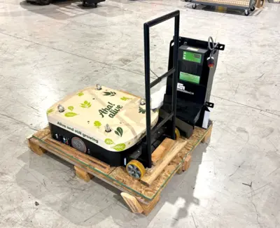 USED GRENZEBACH AGV, AUTOMATED GUIDED VEHICHLE, PICKER MOVER
