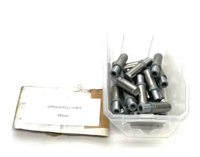 New | in-Stock MiSUMi Round Head Locating Pin Female Thread 18-PACK Pins Michigan US | Maverick Industrial Sales #1393120