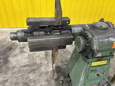 2,000 LBS X 12" LITTELL MODEL #20-12 DOUBLE END PULL OFF UNCOILER COIL REEL: STOCK #23715