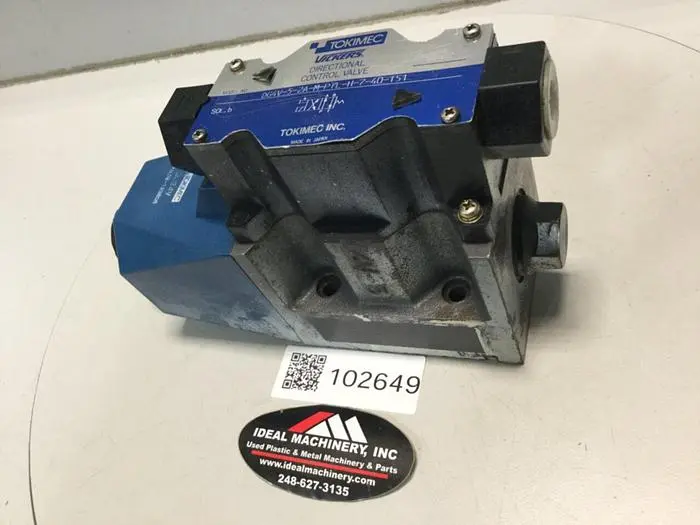 Used TOKIMEC VICKERS DG4V52AMP7LH740T51 Valves/Fittings Michigan US | Ideal Machinery #597748