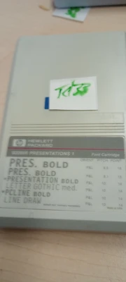 USED HP HP (Hewlett Packard) 92286R Presentations 1 Font Cartridge