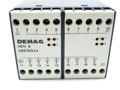 NEW MANNESMANN DEMAG 486-366-44 CONTACTOR HEN 8 48636644
