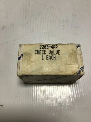 Circle Seal Controls 1/2″ 220B-4PP Free Flow Check Valve 3000PSI