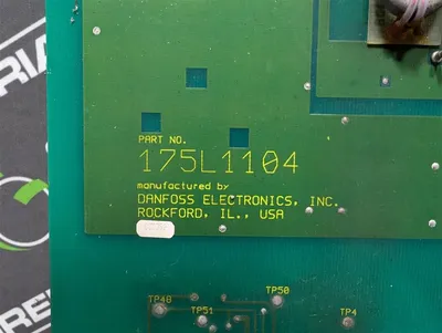 Danfoss 175L1104 Variable Frequency Drive Control Board 9144 VLT 3006 Used
