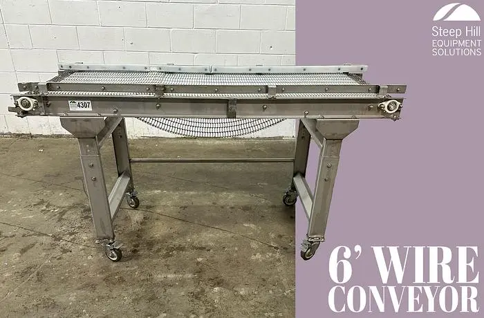 6' Wire Conveyor
