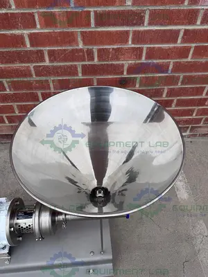 NEW INOXPA INOXPA PROLAC HCPN 40-150 HYGIENIC CENTRIFUGAL PUMP 5 HP MOTOR W/ POWDER HOPPER