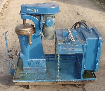 USED SHARPLES PENWALT VERTICAL CENTRIFUG VERTICAL CENTRIFUGE